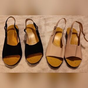 NEW! 2 Pairs Of Dress Shoes Sz 41/10.5